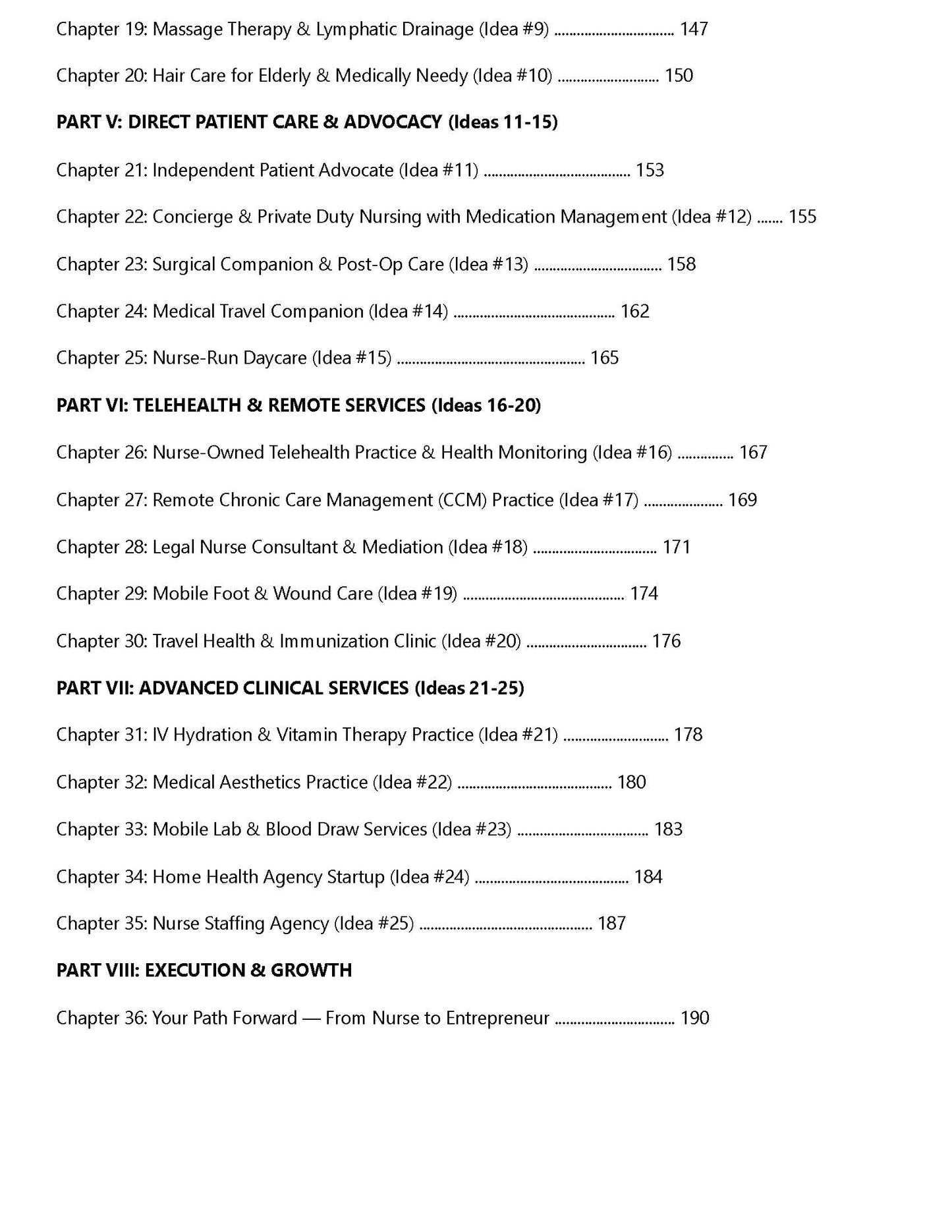 Nurse Business Blueprint